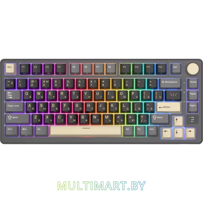 Клавиатура Royal Kludge RK-M75 RGB Phantom (RK Brown)